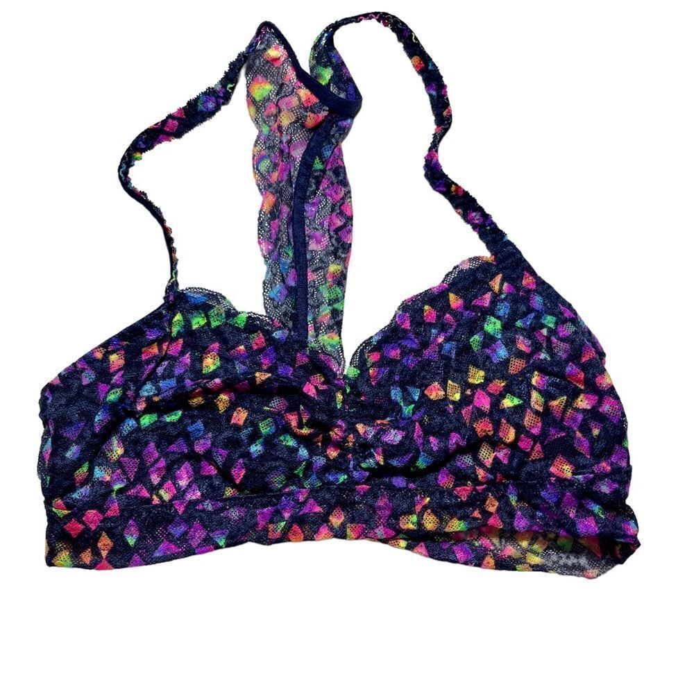 Pink Multicolor Bralette